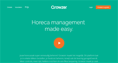 Desktop Screenshot of growzer.com